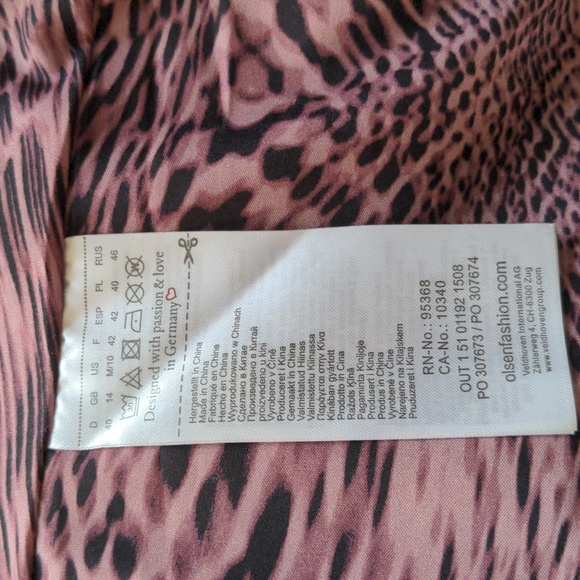 Olsen Quilted Moto Type Jacket - Picture 9 of 9